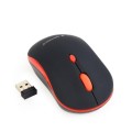 Mysz Gembird MUSW-4B-03-R (czarno-czerwona) - 1829083