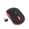 Mysz Gembird MUSW-4B-03-R (czarno-czerwona) - 953952