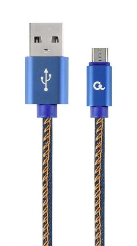 Kabel USB 2.0-micro USB 2.0 Gembird CC-USB2J-AMmBM-2M-BL - 1193523