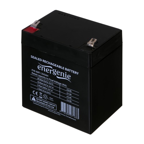 Akumulator żelowy uniwersalny dla UPS 12V 5Ah Gembird - 1444424