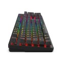Klawiatura mechaniczna dla graczy GK-540 Magna Kailh Red RGB - 782851
