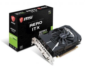 MSI GeForce GTX 1050 Ti Aero ITX OCV1 4GB