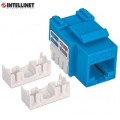 Moduł Keystone RJ45 UTP kat.6 do zarabiania Intellinet (niebieski) - 1396938