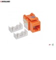 Moduł Keystone RJ45 UTP kat.6 do zarabiania Intellinet (pomarańczowy) - 693890