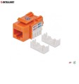Moduł Keystone RJ45 UTP kat.6 do zarabiania Intellinet (pomarańczowy) - 1396945