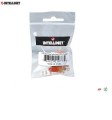 Moduł Keystone RJ45 UTP kat.6 do zarabiania Intellinet (pomarańczowy) - 1396947