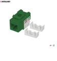 Moduł Keystone RJ45 UTP kat.5e do zarabiania Intellinet (zielony) - 1396924