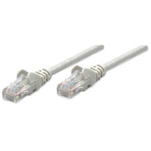 PatchCord 100% miedź Intellinet Cat.5e UTP, 0,5m, szary