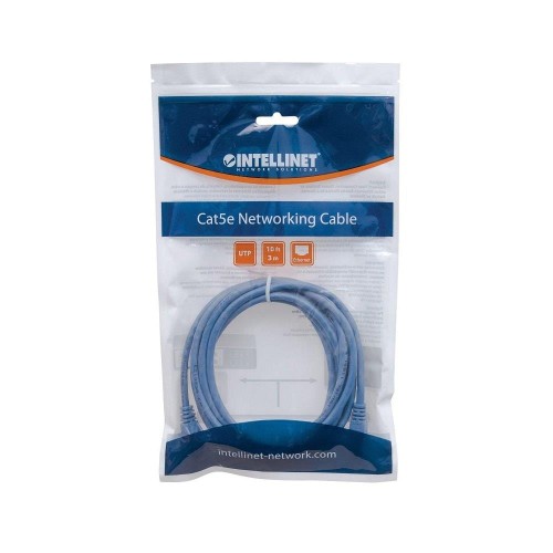 Kabel sieciowy UTP Intellinet 318938 kat.5e miedź (1m) - 1397328