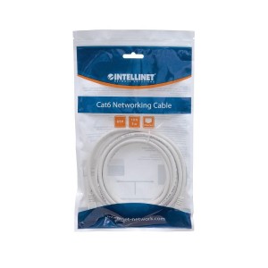 PatchCord 100% miedź Intellinet Cat.5e UTP, 1m, biały