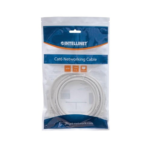 Kabel sieciowy UTP Intellinet 320689 kat.5e miedź (2m) - 1397404