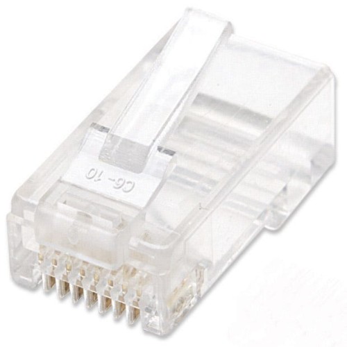 Wtyk RJ45 UTP kat.6 8P8C 2-ząbkowy (100 szt.) Intellinet - 1125106