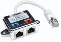 Adapter rozdzielacz port&amp;oacute;w RJ45 FTP kat.5 ekranowany Intellinet - 1197211