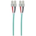 Kabel światłow&amp;oacute;d krosowy Intellinet 751025 SC/SC 50/125 Duplex Wielomodowy OM3 (1m) - 1397148