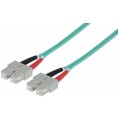 Kabel światłow&amp;oacute;d krosowy Intellinet 751025 SC/SC 50/125 Duplex Wielomodowy OM3 (1m) - 981546