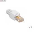 Wtyk RJ45 UTP kat.5/5e/6 samozaciskowy Intellinet (biały) - 693926