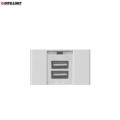Gniazdko podtynkowe 2 x USB 5V/2.1A ramka (białe) Intellinet - 1397013