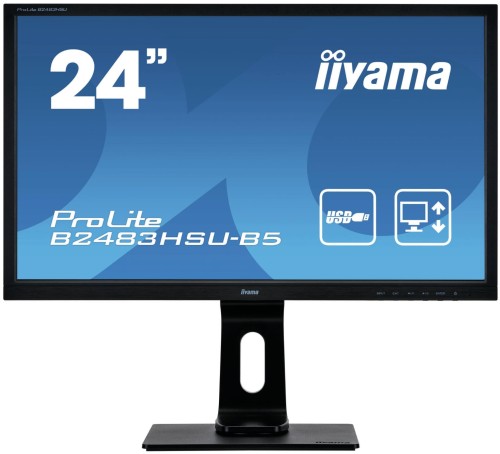 iiyama 24&amp;quot; TN ProLite B2483HSU-B5 - 1832715