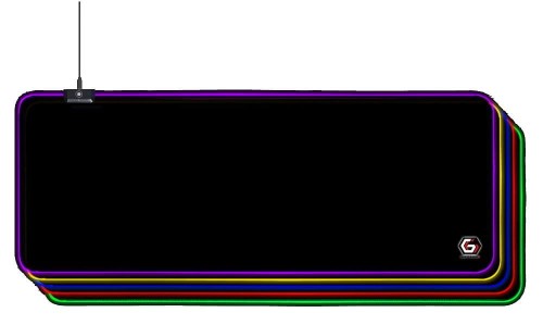 Podkładka pod mysz Gembird MP-GAMELED-L z podświetleniem RGB - 867578
