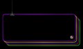 Podkładka pod mysz Gembird MP-GAMELED-L z podświetleniem RGB - 1012451