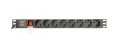 Listwa zasilająca do szaf Rack (PDU) Gembird EG-PDU-014-C14 wtyk C14 1U (3m) - 914483