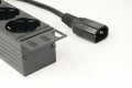 Listwa zasilająca do szaf Rack (PDU) Gembird EG-PDU-014-C14 wtyk C14 1U (3m) - 914490