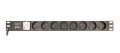 Listwa zasilająca do szaf Rack (PDU) Gembird EG-PDU-014-FC14 wtyk C14 1U (3m) - 914496