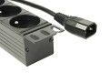 Listwa zasilająca do szaf Rack (PDU) Gembird EG-PDU-014-FC14 wtyk C14 1U (3m) - 914504
