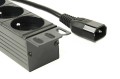 Listwa zasilająca do szaf Rack (PDU) Gembird EG-PDU-014-FC14 wtyk C14 1U (3m) - 914498