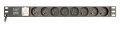 Listwa zasilająca do szaf Rack (PDU) Gembird EG-PDU-014-FC14 wtyk C14 1U (3m) - 914502