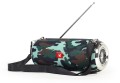 Głośnik przenośny Bluetooth z mikrofonem i funkcją radia Gembird (moro) - 928104