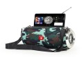 Głośnik przenośny Bluetooth z mikrofonem i funkcją radia Gembird (moro) - 928105