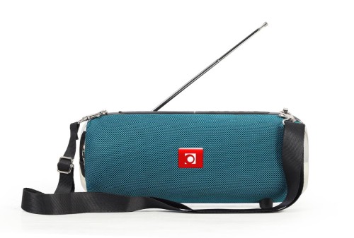 Głośnik przenośny Bluetooth z mikrofonem i funkcją radia Gembird (zielony) - 1064775