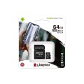 Karta pamięci Micro SD Kingston Class 10 64GB Canvas Select Plus + AdapterSD - 1252904