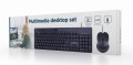 Zestaw klawiatura i mysz USB Gembird KBS-UM-04 - 953841