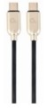 Kabel USB 2.0 - typ C (CM/CM) 1m czarny Gembird - 1038769