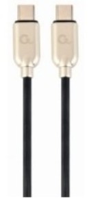Kabel USB 2.0 - typ C (CM/CM) 1m czarny Gembird