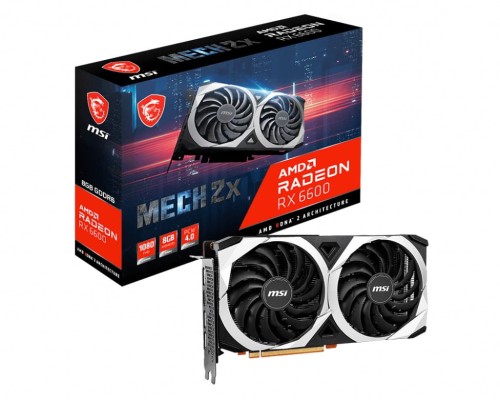 MSI Radeon RX 6600 MECH 2X 8GB - 1219462