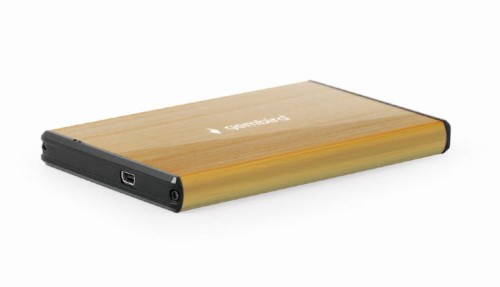 Obudowa zewnętrzna Gembird EE2-U3S-3-GL na dysk 2.5&amp;quot; SATA HDD USB 3.0 (złota) - 1017361