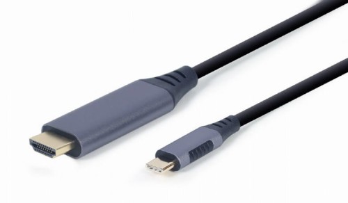 Kabel USB-C 3.0 męski do HDMI męski 1.8m (szary) Gembird - 1164495