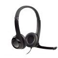 Słuchawki nauszne z mikrofonem Logitech H390 (czarne) - 1153191