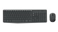 Zestaw bezprzewodowy klawiatura i mysz Logitech MK235 (czarny) - 783240