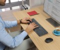 Zestaw bezprzewodowy klawiatura i mysz Logitech MK235 (czarny) - 783248