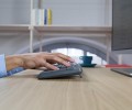 Zestaw bezprzewodowy klawiatura i mysz Logitech MK235 (czarny) - 783249