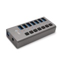 HUB USB 3.0 z ładowarką i-Tec - 578134