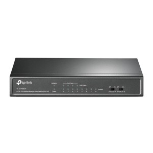 Switch TP-LINK TL-SF1008LP Przełącznik typu desktop, 8 portów 10/100 Mb/s, 4 porty PoE , 8 portów RJ45 10/100 Mb/s, 4 porty PoE, transfer danych i zasilanie urządzeń przy wykorzystaniu tych samych kab