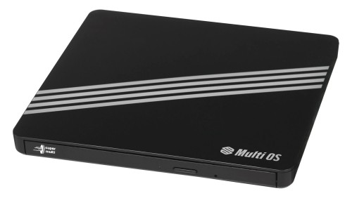 Nagrywarka zewnętrzna DVD+/-R/RW Slim Android USB HLDS GPM1NB10 (czarna) - 1059850