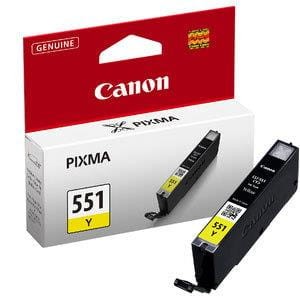Tusz Canon CLI-551 (yellow) - 685728