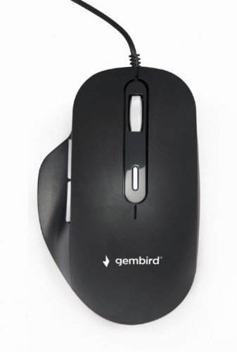 Mysz Gembird MUS-6B-02 (czarna) - 1067755