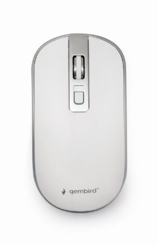 Mysz Gembird MUSW-4B-06-WS (biało-srebrna) - 1067739